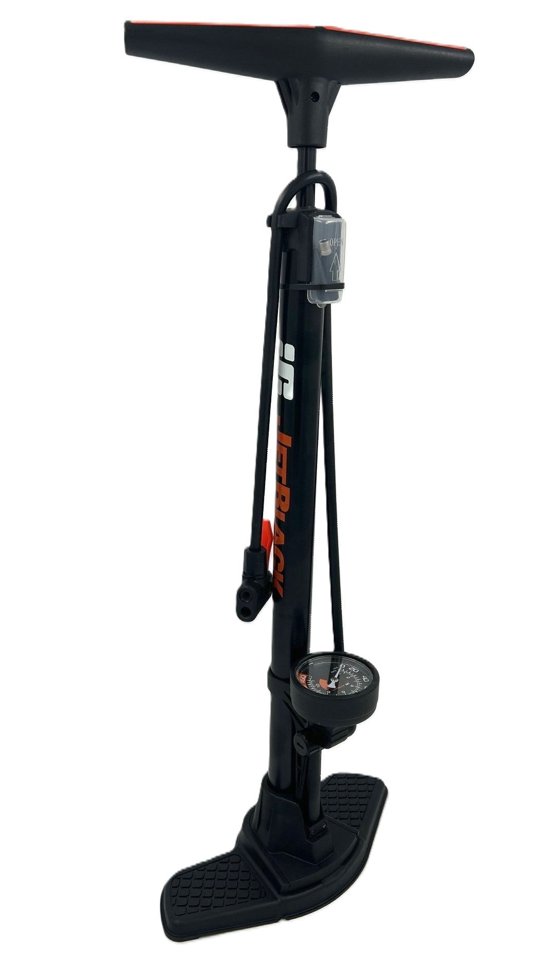 JETBLACK FLOOR PUMP BIG FELLA 2.0 WITH 2 WAY HEAD