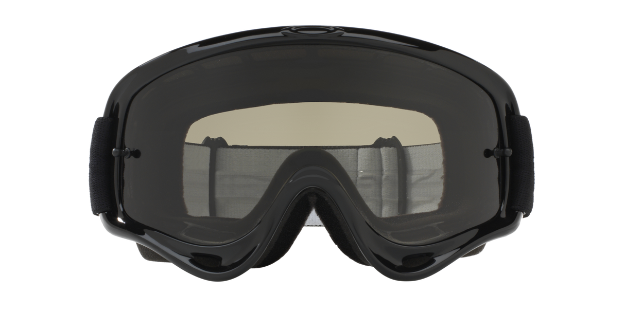 Oakley Goggles O-frame Mx - Jet Black With Dark Grey