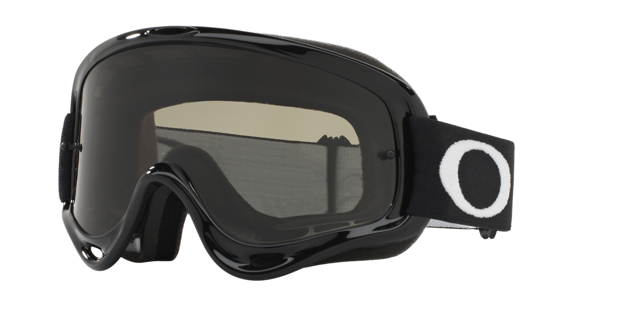 Oakley Goggles O-frame Mx - Jet Black With Dark Grey