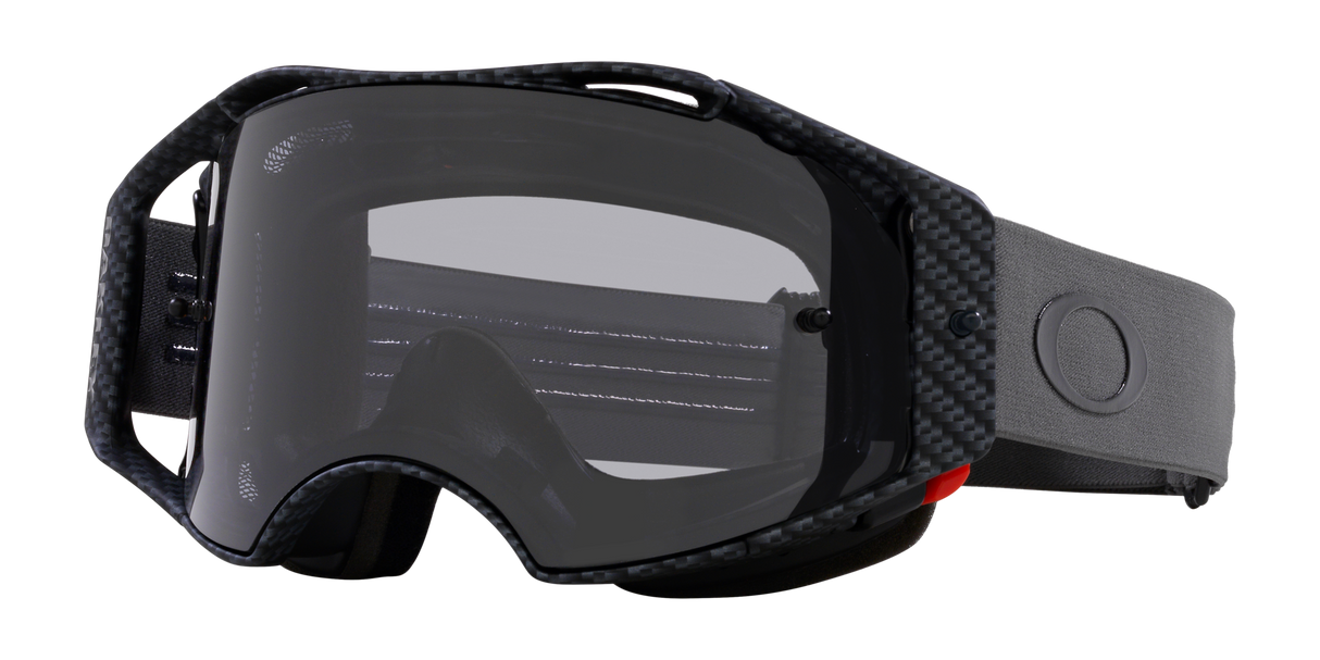 Oakley Goggles Airbrake Mtb Carbon Fibre With Light Grey