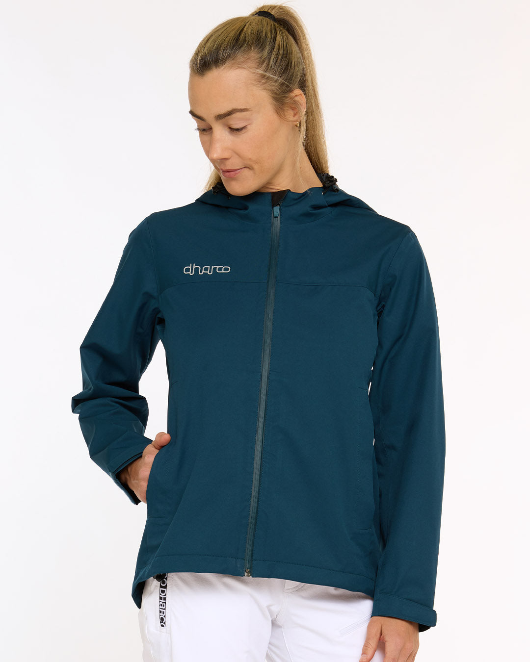 Dharco Womens Rain Jacket Morrocan Blue