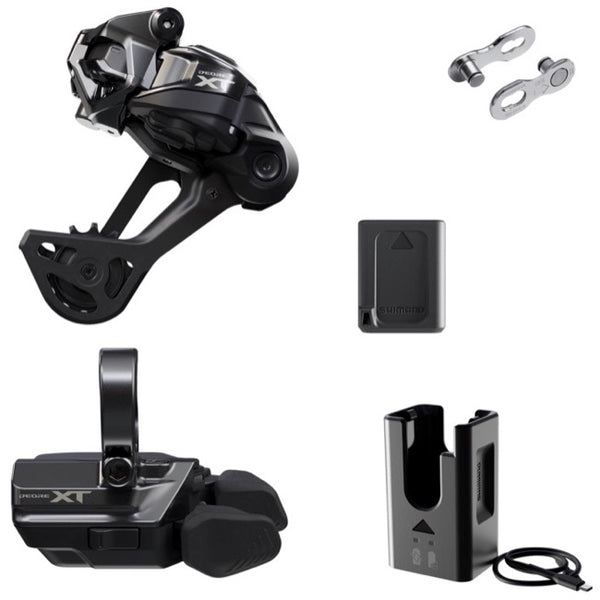 Shimano Drivetrain Kit Xt - Gp-m8250 Di2 - Rd-m8250-sgs | Bt-dn320 | Ec-dn100 | Sw-m8250r Clamp Band