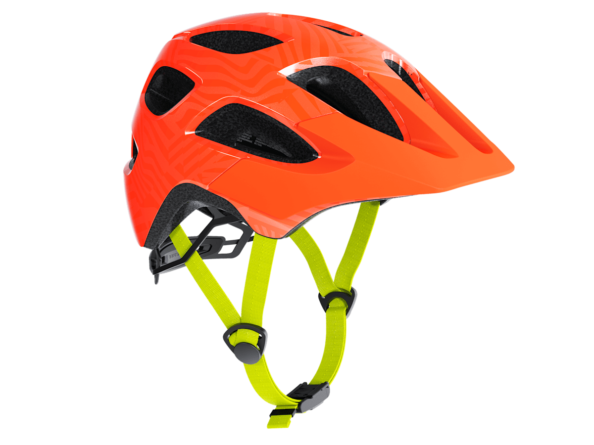 Trek Helmet - Tyro Youth - 50-55cm - Radioactive Orange