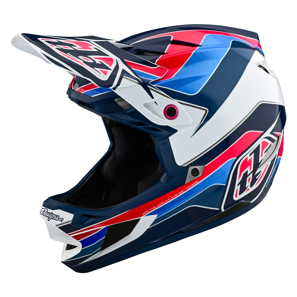 Tld 24.1 D4 Poly As Helmet Block Blue / White