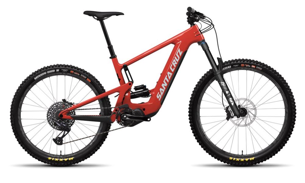 Santa Cruz 2024 Heckler 9 C Mx Aus S-kit Rs Sds+ Mx - Gloss Heirloom Red - Medium