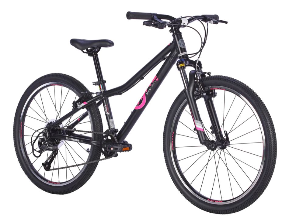 Byk E540 24" Mtb (9 Speed With Vbrakes) (black / Pink) Yarra Valley