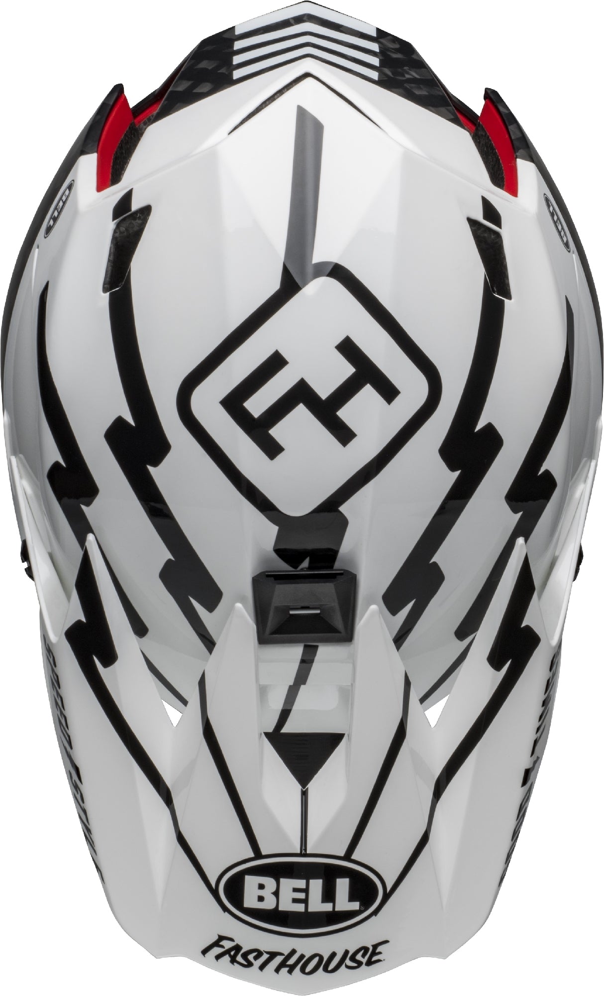 Bell Helmet Full-10 Spherical Mips Fasthouse - Gloss White/matt Black