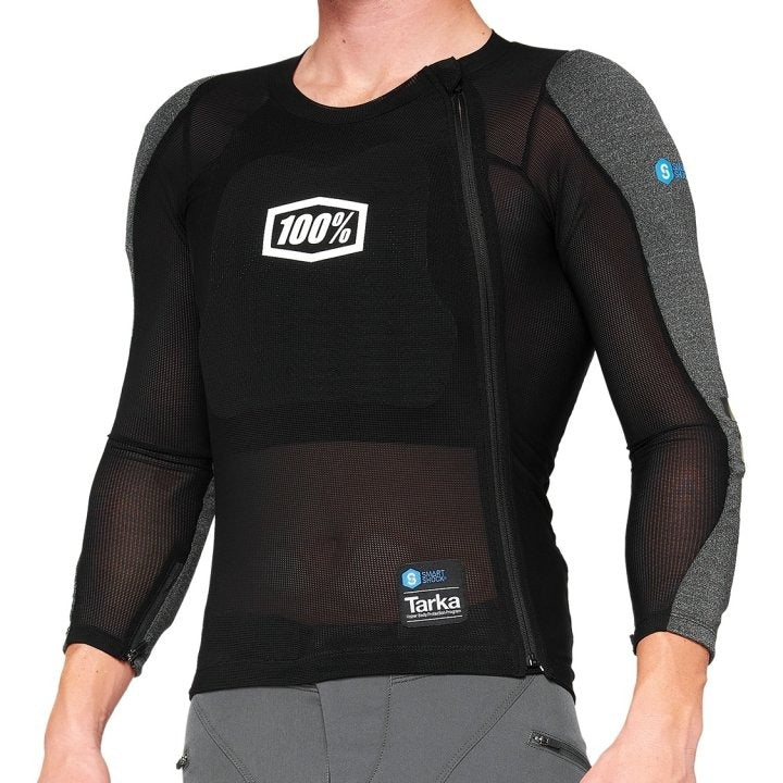 100% Tarka Long Sleeve Black - Medium