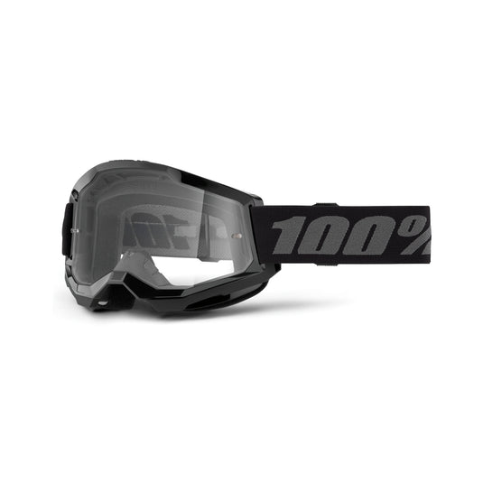 Ride 100% Strata 2 Junior / Youth Goggle - Black - Clear Lens