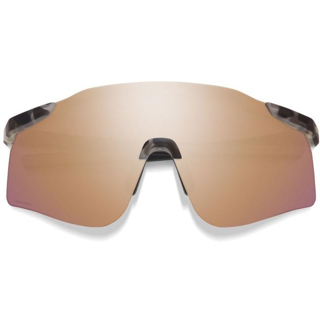 Smith Sunglasses - Defy - Matte Salt Haze - Chromapop Rose Gold Mirror - Plus Bonus Clear