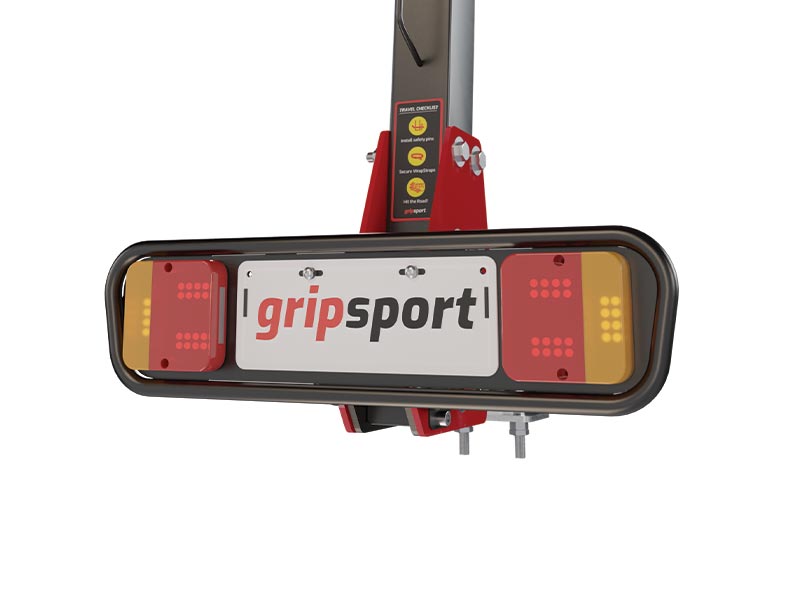 Grip Sport Versa 1.4 Vertical Bike Rack (lights And 7 Pin Flat Plug Incl) (50mm Hitch Only)