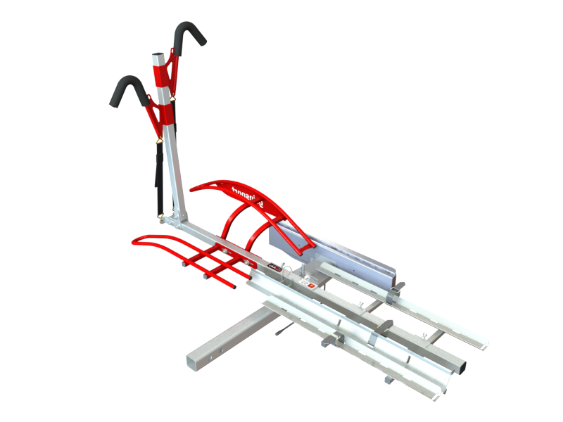 Grip Sport Gs-urban+ Tilting 2 Bike Rack W/ramp And Lights (7 Pin Flat Plug Incl) (50mm Hitch Or Towball Option)