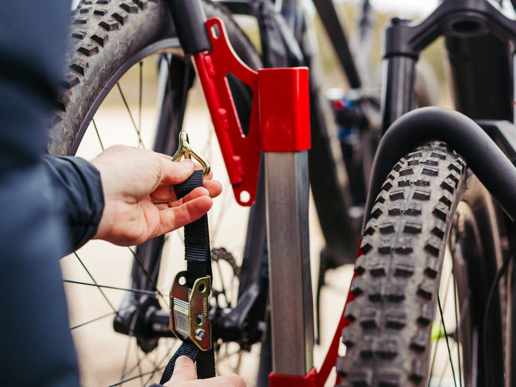 Grip Sport Gs-urban+ Tilting 2 Bike Rack W/ramp And Lights (7 Pin Flat Plug Incl) (50mm Hitch Or Towball Option)