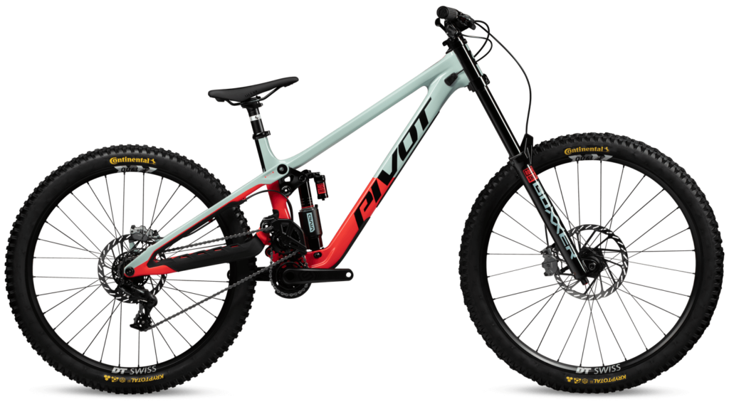 Pivot 2025 Phoenix Carbon Red Mint Large (s1 - Small)  - Ride Gx Build W/ Rockshox Vivid