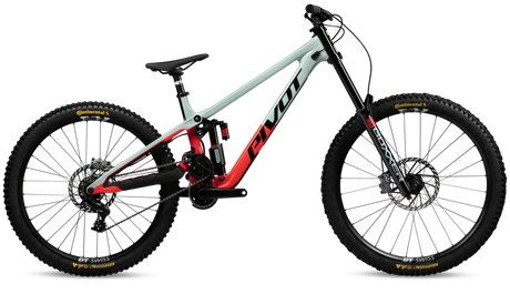 Pivot 2025 Phoenix Carbon Red Mint Large (s1 - Small)  - Ride Gx Build W/ Rockshox Vivid