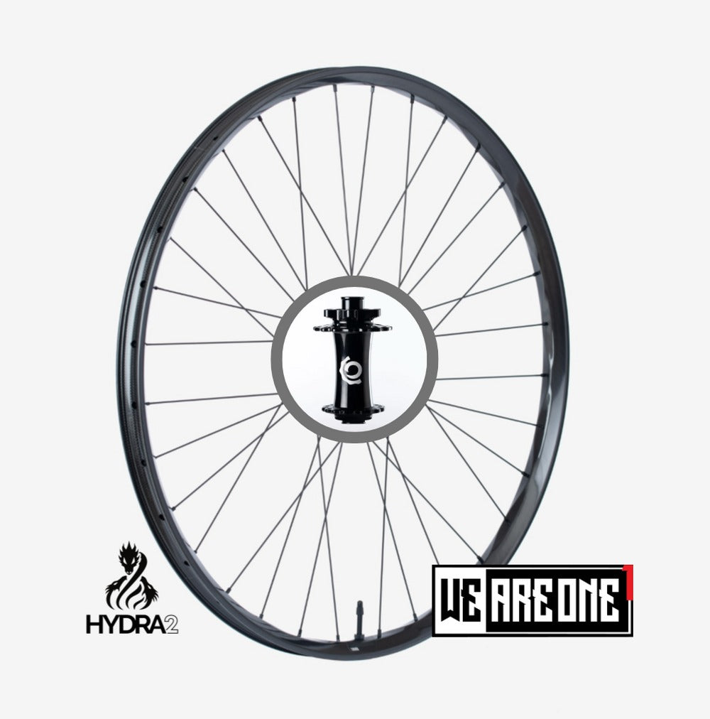 We Are One Composites Triad Enduro 29" Carbon Wheelset - Industry 9 Hydra2 - Xd 6 Bolt 12 X 148 & 15 X 110mm Boost Black