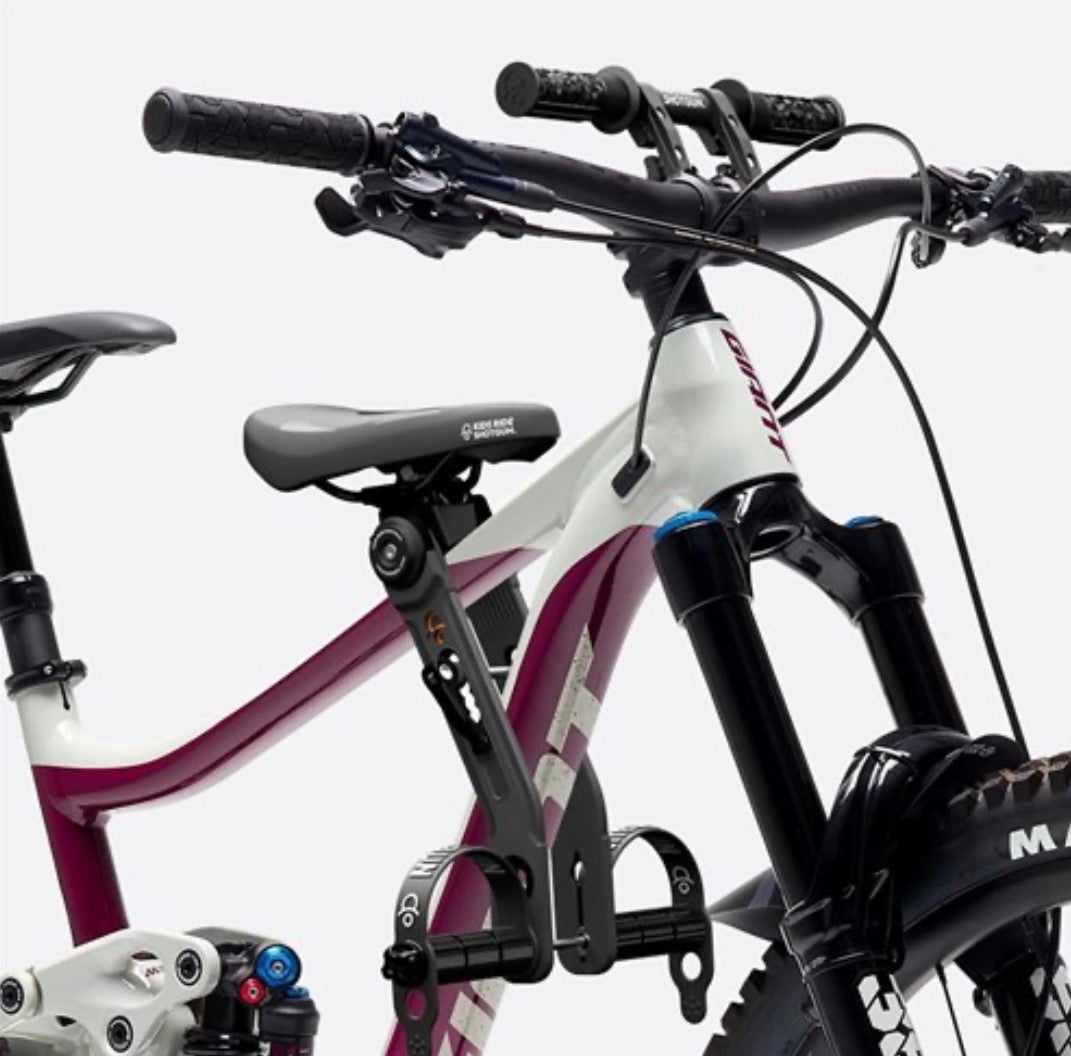 Kids Ride Shotgun 2.0 Seat Handlebar Combo Black