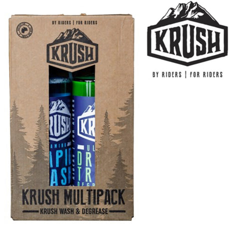 Krush Multi Pack - 1L Rapid Wash & 1L Degreaser