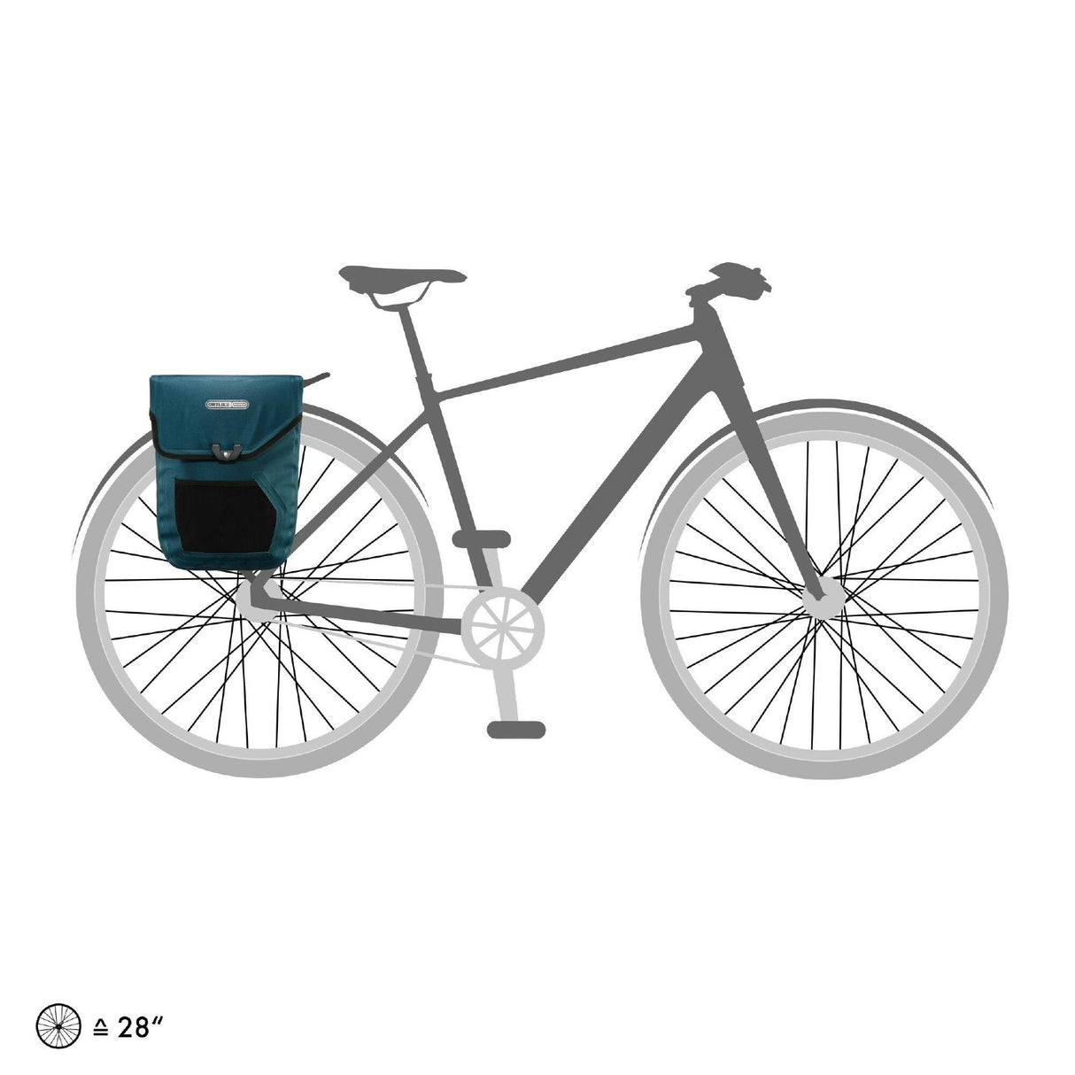 Ortlieb E-mate Ql 2.1 Petrol (piece)