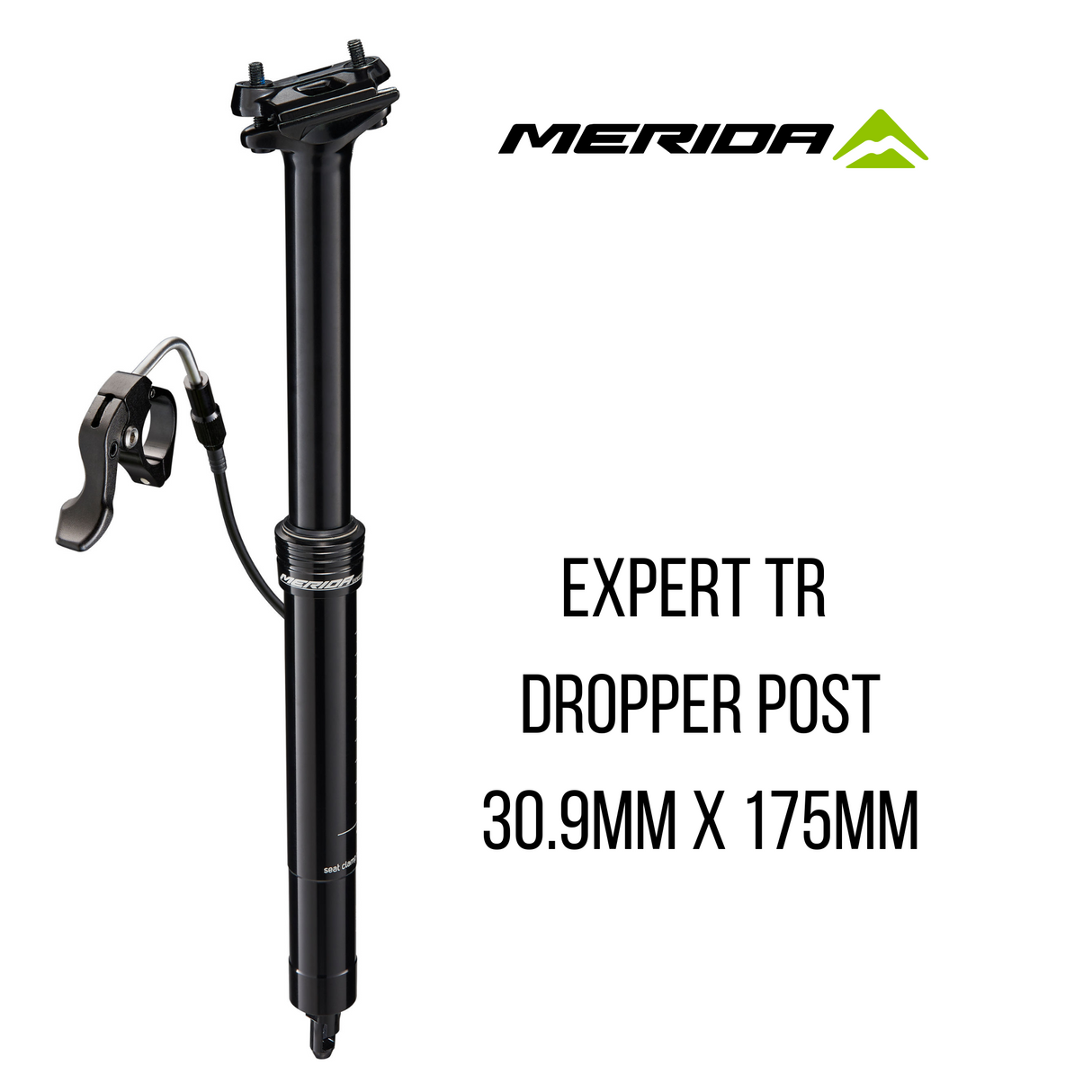 Merida 2022 Dropper Post 30.9 X 445mm / 170mm Drop Expert Tr Inc Cables & Lever