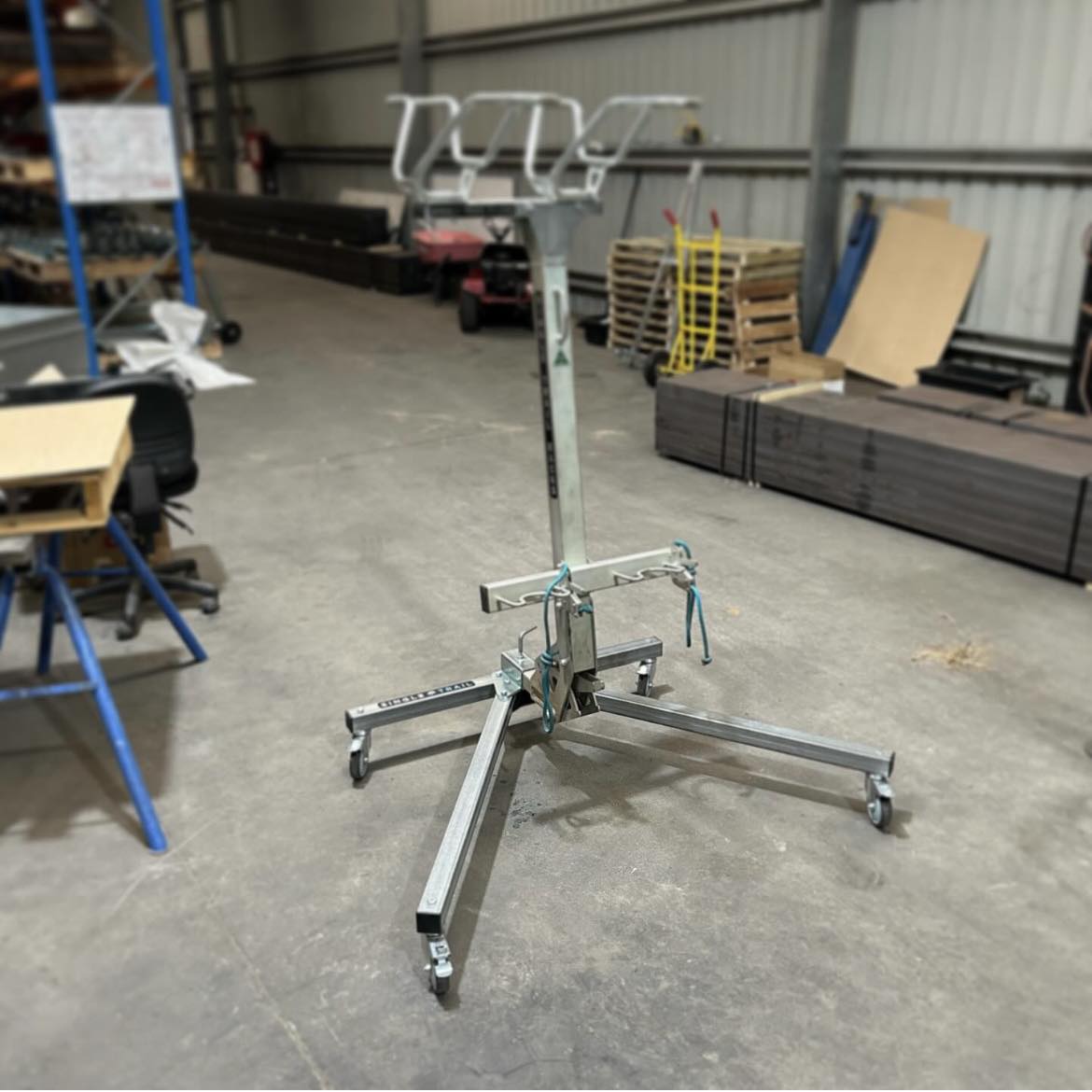 Single Trail Garage Trolley - Storage Stand