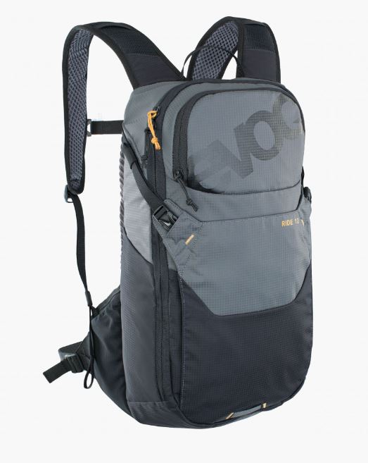 Evoc Ride 12l + 2l Bladder - Carbon Grey/black