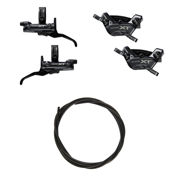 Shimano Deore Xt Brakeset Br-m8220 (upgrade Kit) Inc Spare Pads & Low Viscosity Oil