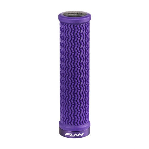 Funn - Grips - Holeshot - Onesided Lock - Triple Fin - 30.5mm - [cl:purple]