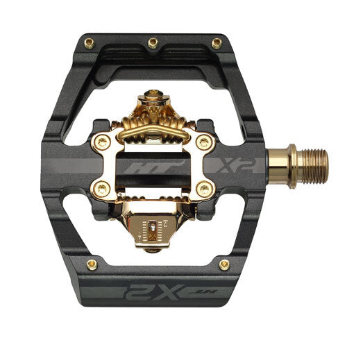 Ht Pedals X2-sx Bmx Stealth Gold Limited Edition
