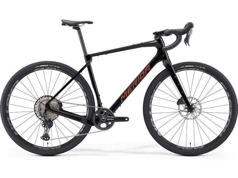 Merida 2025 Silex 7000 Ii1 (carbon) - Black / Bronze / Gold - Small