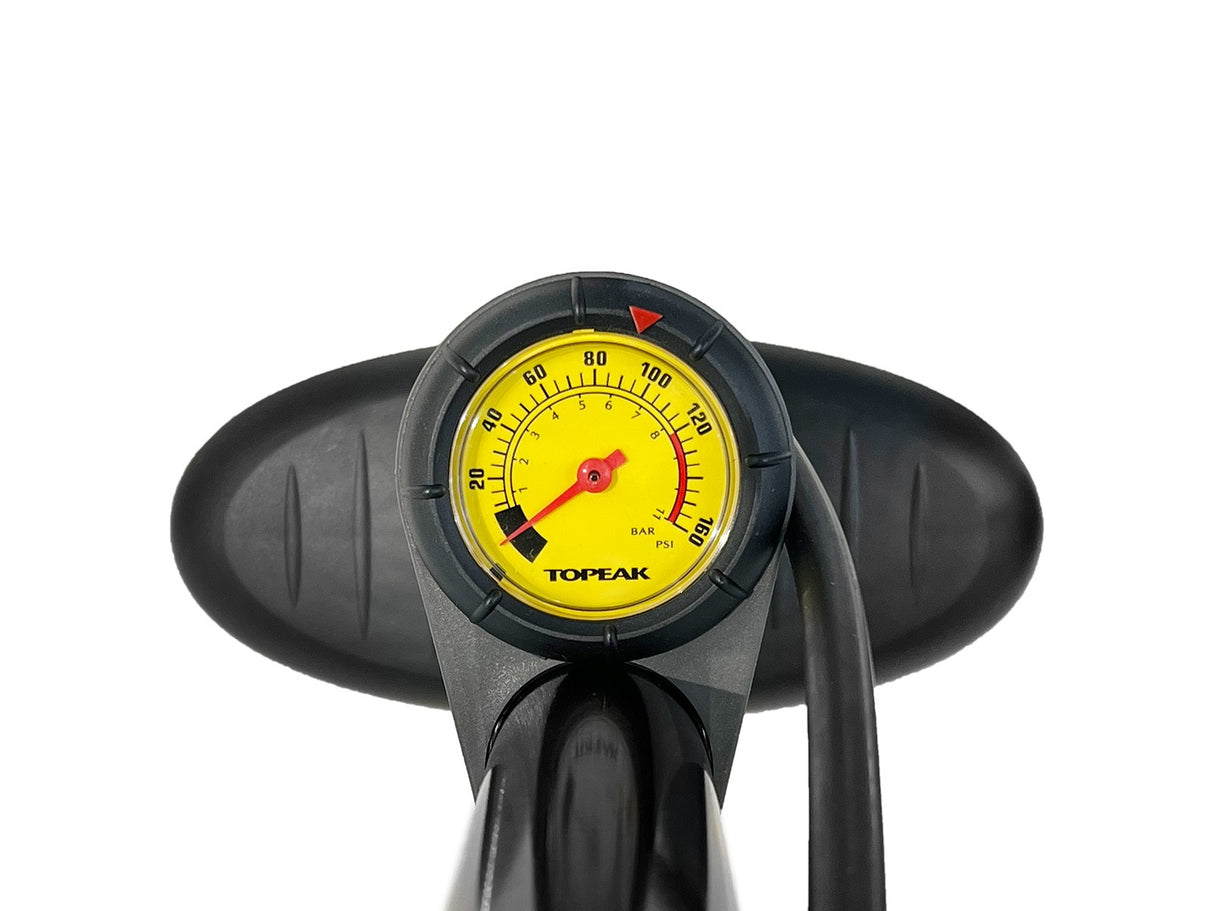 Topeak Floor Pump Joe Blow Max Ii - Twin Head With Guage