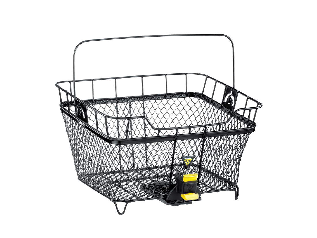 Topeak Basket - Large Rear - Steel Mesh With Mtx Quicktrack Fitting