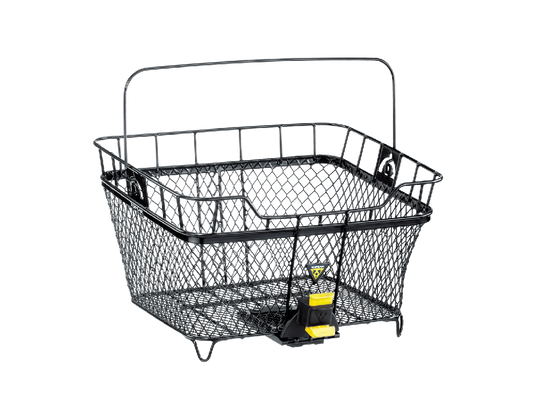 Topeak Basket - Large Rear - Steel Mesh With Mtx Quicktrack Fitting