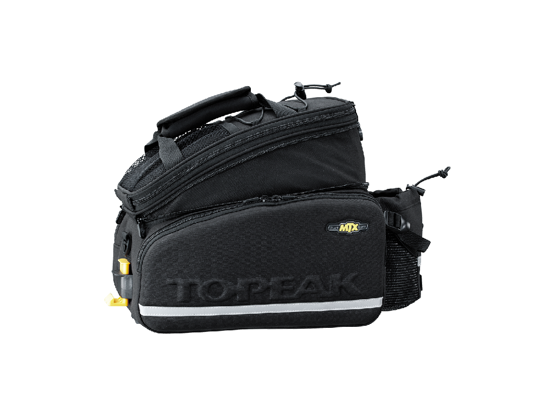 Topeak Mtx Trunk Bag Dx (quick Track + Expanding Top + Side Zip Pockets)