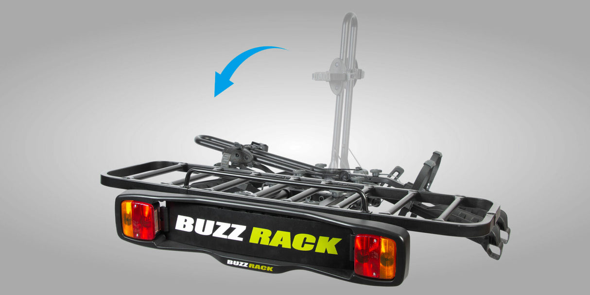 Buzzrack Twinbuzz - Modular Towball Mount Platform Race - 2 To 4 Bike - Max 60kg