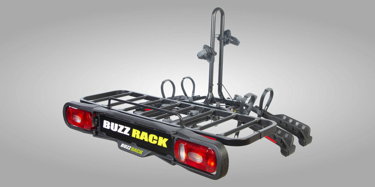 Buzzrack Twinbuzz - Modular Towball Mount Platform Race - 2 To 4 Bike - Max 60kg
