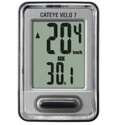Cateye Computer Velo 7 Blk/grey 7 Function