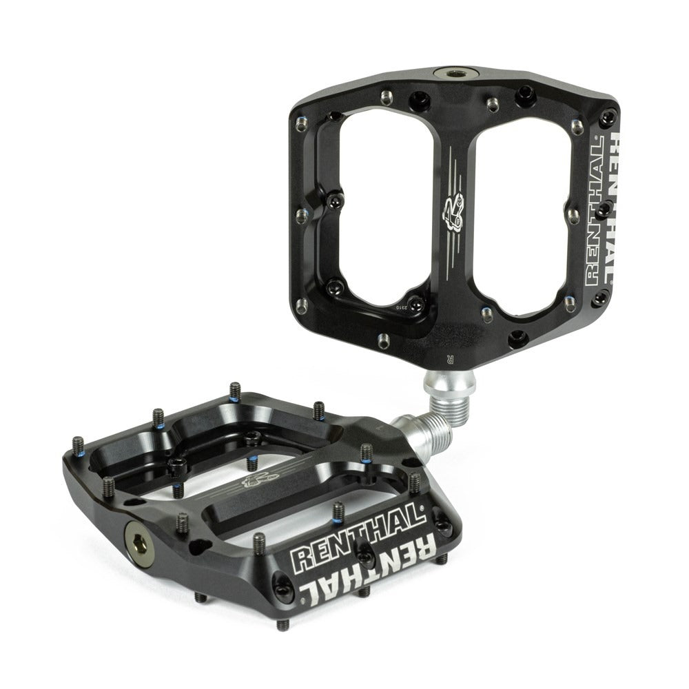 Renthal Pedal Revo-f Flat - Black