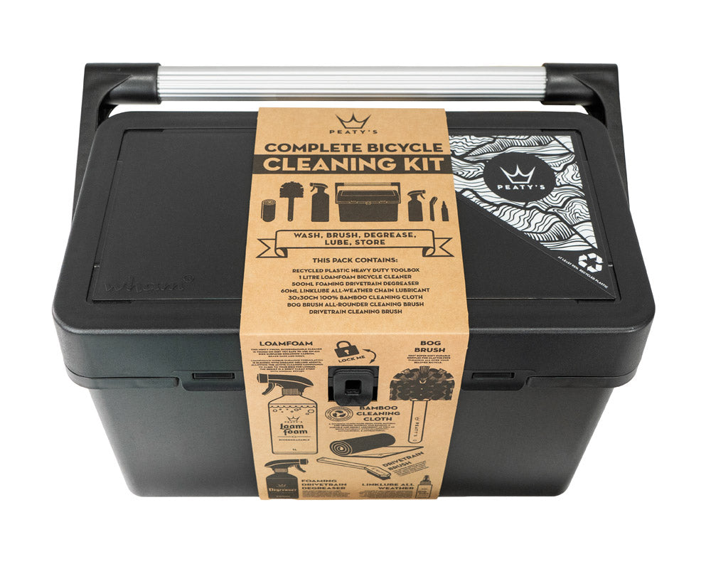 Peatys Gift Pack - Complete Bicycle Cleaning Kit - Toolbox