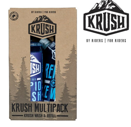 Krush Multi Pack - Wash & Refill - 1L Rapid Wash + 500ml Refill Concentrate