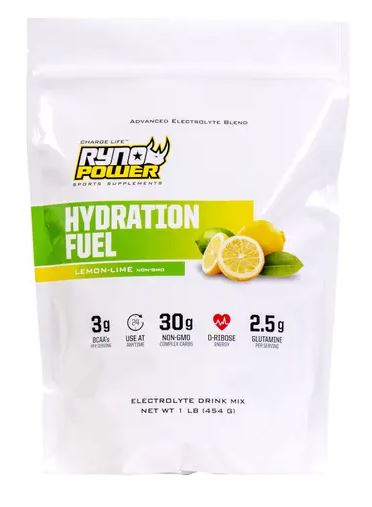 Ryno Power - Hydration Fuel Powder / Lemon/lime 454g (10 Serves)