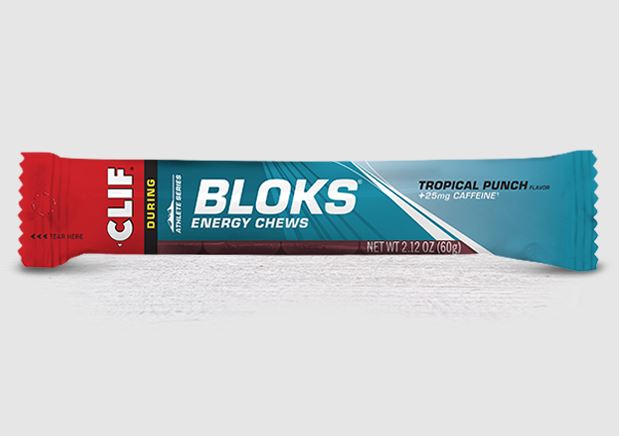 Clif Shot Bloks - Tropical Punch (+25mg Caffeine)