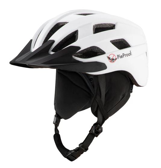 Pieproof Helmet - Magpie Protection Helmet - [sz:medium Cl:white]