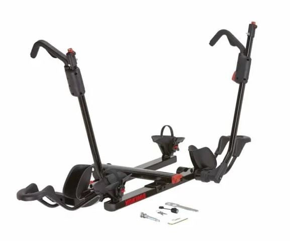 Yakima Bike Rack Hold Up 2 - Hitch Mounted Tray - Inc Locks
