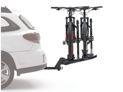 Yakima Stage Two Premium Tray Hitch Mounted Rack (anthracite)