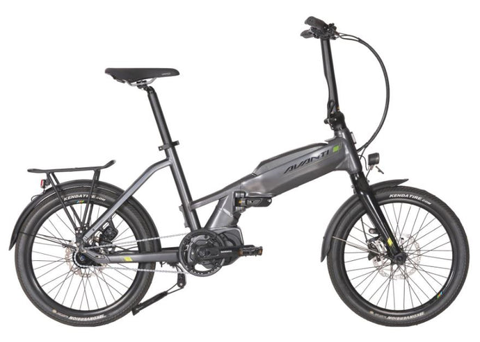 Avanti 2022 E-foldster (shimano Folding Electric Bike) Grey/green 20