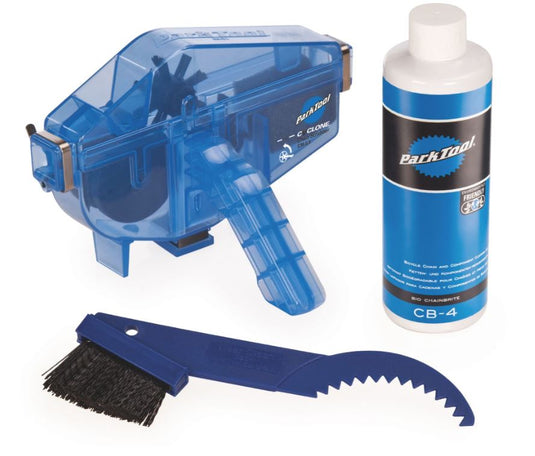 Park Tool Chain Gang System Inc Chain Brite Cleaning Fluid & Brush - Cg-2.4