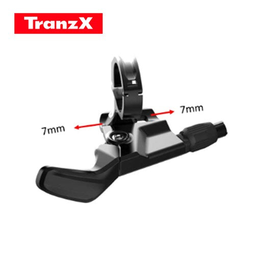 Tranzx Multi Position Dropper Post Lever - 22.2mm Clamp