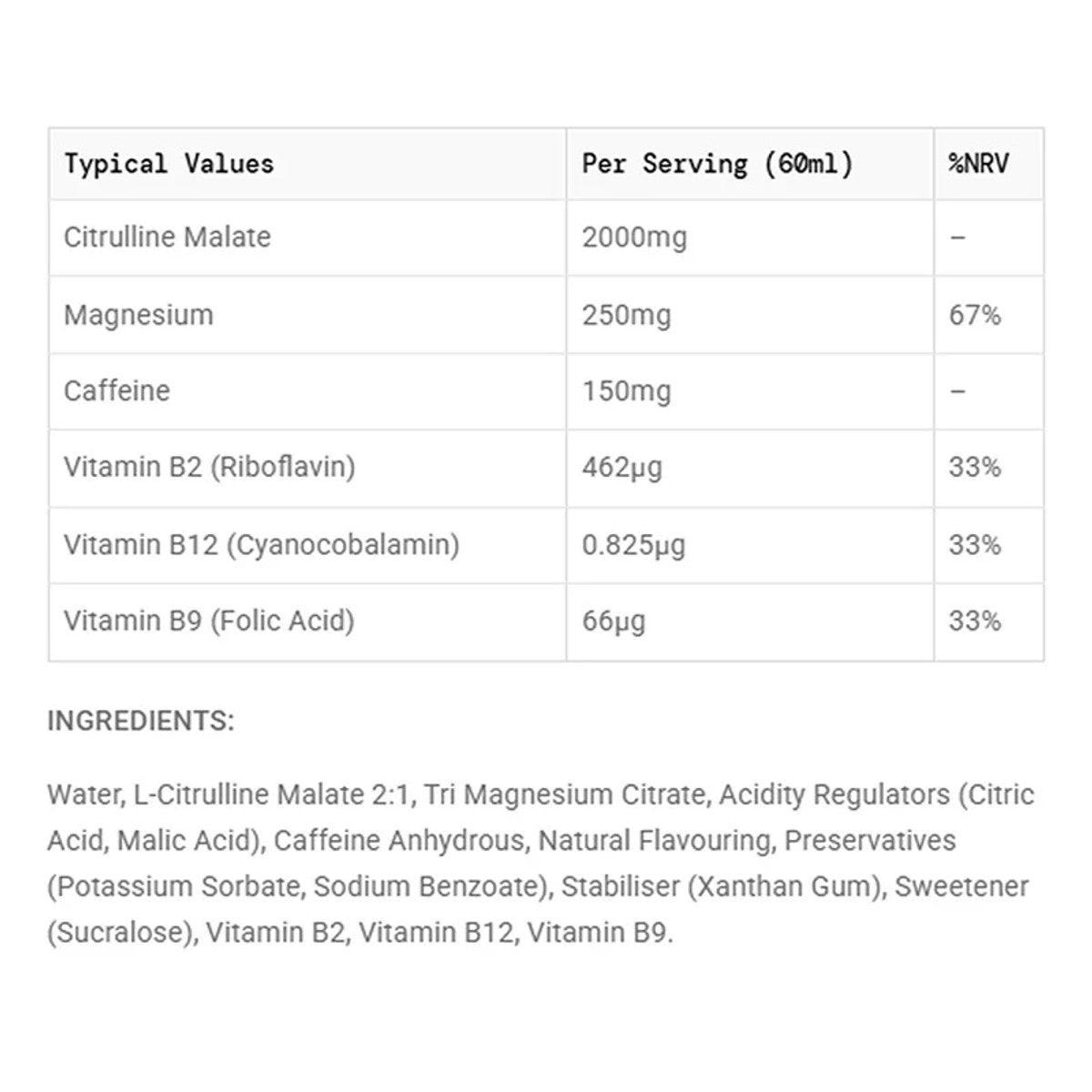 Sis Go Collagen - Shot 60ml Bottle - Cola Caffeine