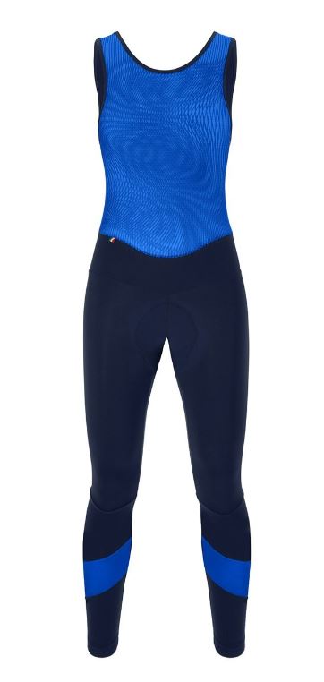 Santini Sms Coral Bengal Womens Bib Tights 3w - Nautica Blue - Medium